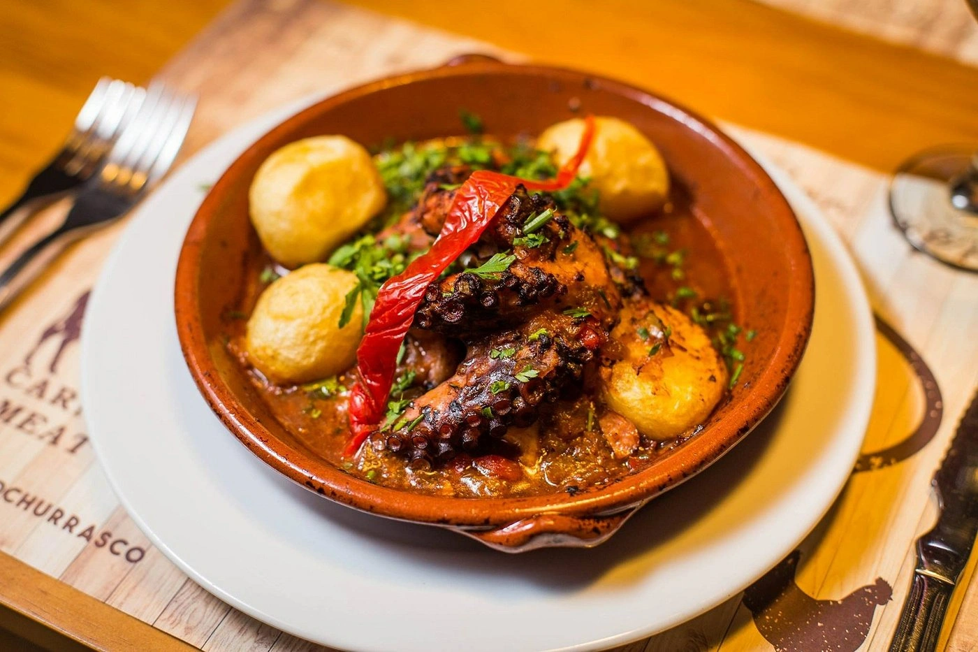 Prato de comida churrasco (Depois)