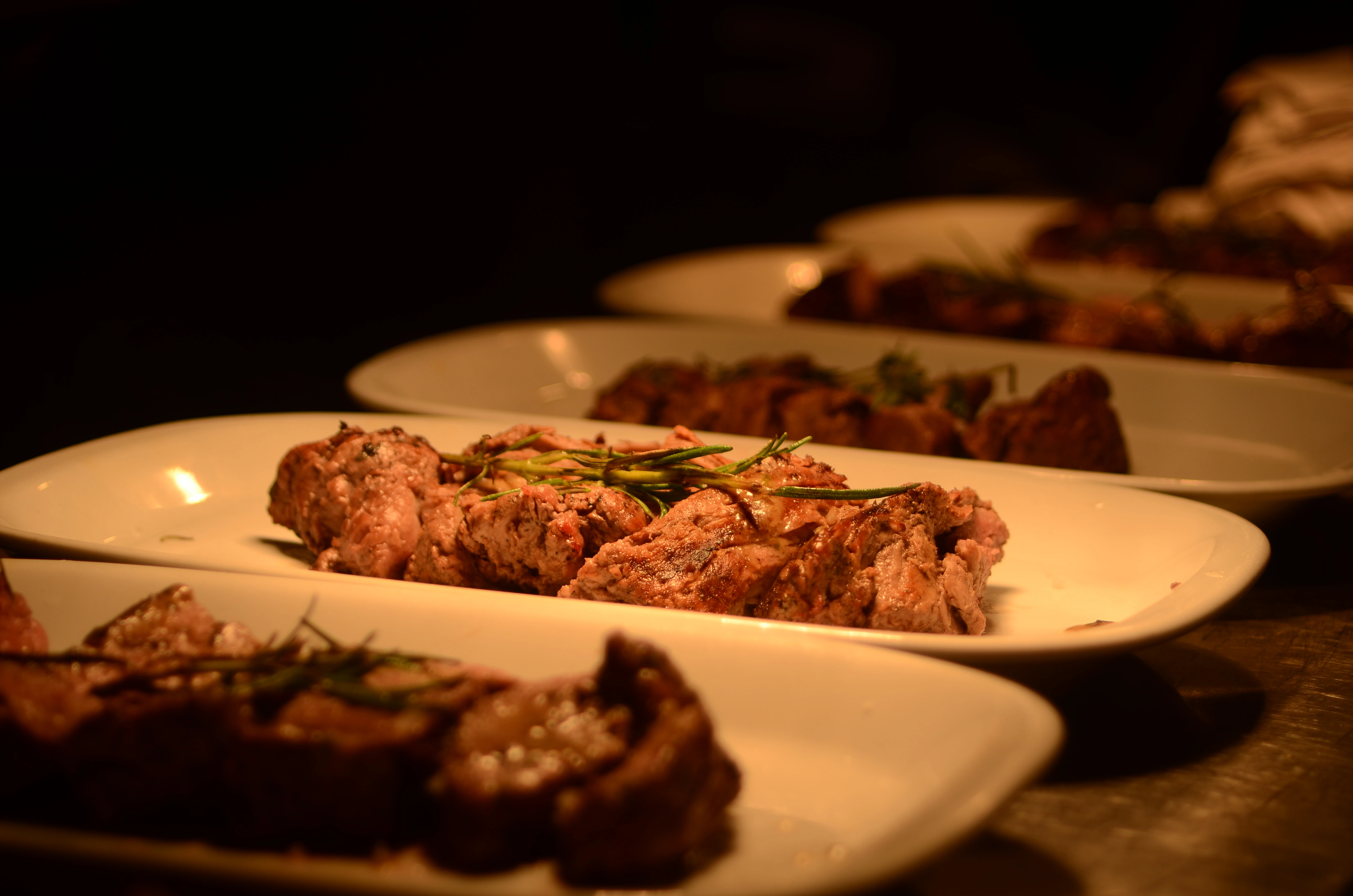 Buffet do restaurante O Churrasco